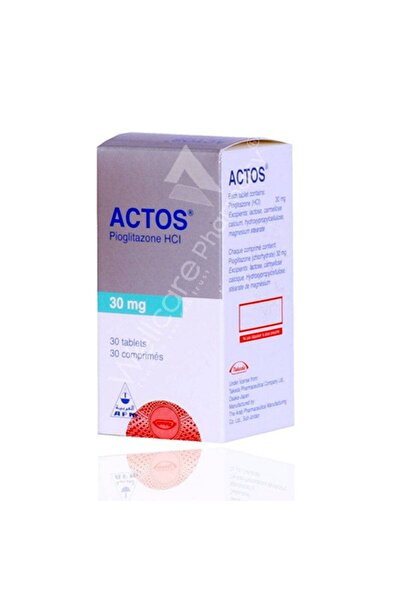 HIKMA ACTOS 30MG