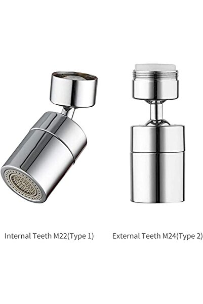 KASTWAVE 360° Swivel Faucet Aerator – Dual-Function Water-Saving Kitchen & Bathroom Nozzle