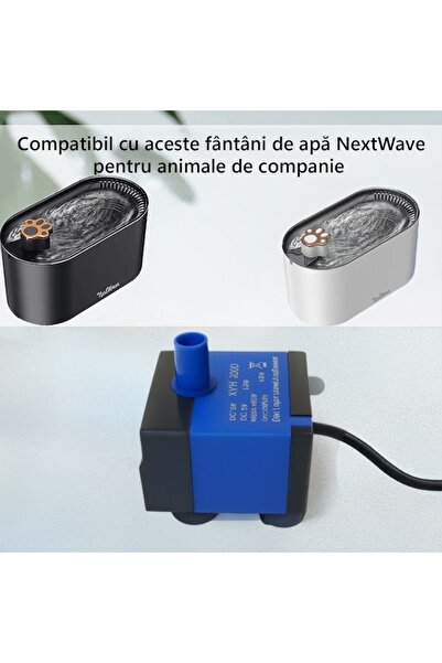 NEXTWAVE Pompa de apa pentru dispenser apa automat NextWave®, tip fantana pentru caini si pisici