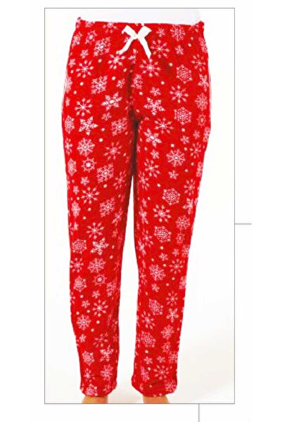 Estiva New Year Themed Pocket Fleece Pajama Bottoms