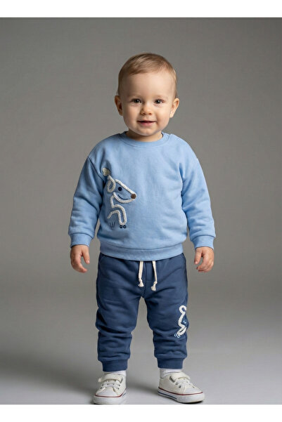 Necix's Baby Boy Deer Figured 2-Piece Set