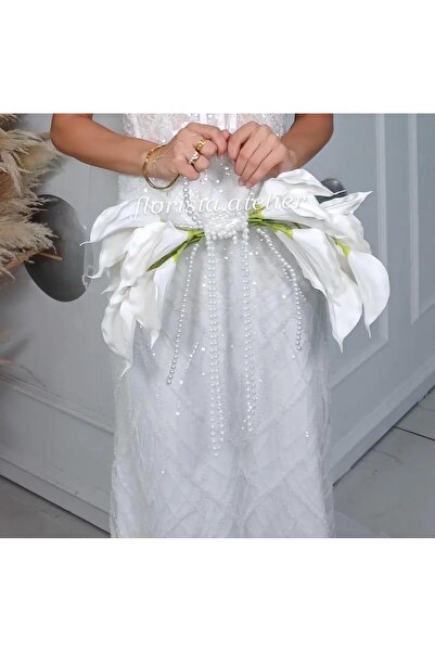 florista atelier İncili Çanta Gelin çiçeği
