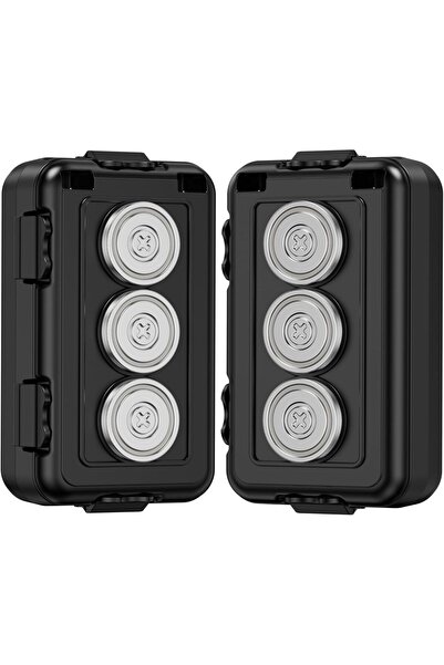 Generic صندوق مفاتيح مغناطيسي من TOSICAM، حامل مفاتيح سيارة مغناطيسي Hide-A-K...