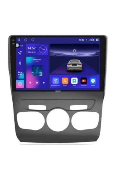 Clarion Dedicated Navigation for Citroen C4 (2010-2018) - 2K, 4GB RAM, 64GB, Octa-Core