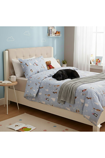 ELEGANCEHOME Flannel, New Year with Best Single Duvet Cover Set