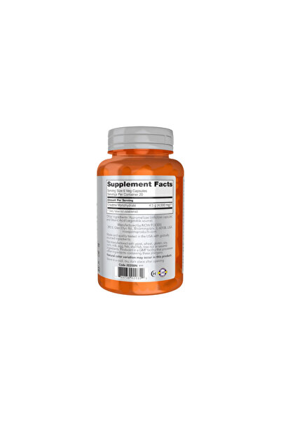 now SPORTS Now Foods Creatine Monohydrate (750 mg, 120 Capsules)