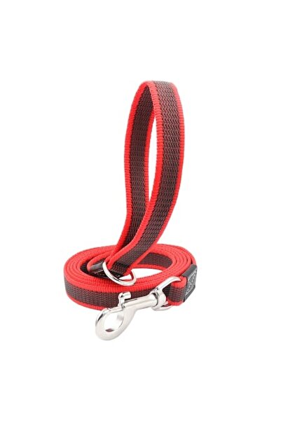 SK9 Super-K9 MasterGrip Dog Leash, 20mm non-slip, stainless steel carabiner 75kg, 1.5 m, Red