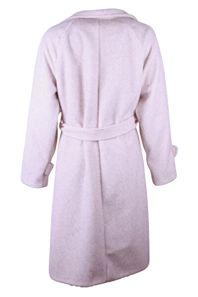 trender 26kg07000022 Ecru Women's Coat 3447