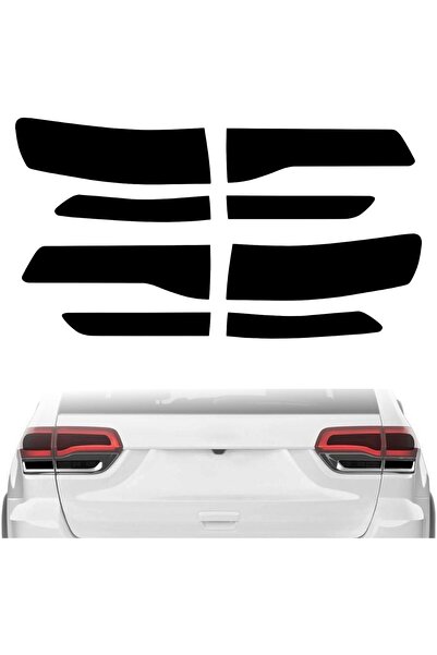 Generic فيلم تظليل فينيل NDRUSH مدخن للمصابيح الخلفية والرفارف الخلفية، طبقة ...