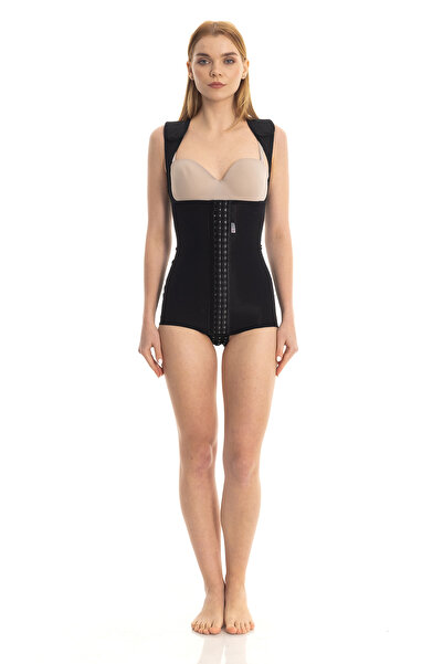 LİPOTEKS Cirt Askili, Sirti Kapali Mayo Ti̇pi̇ Korse