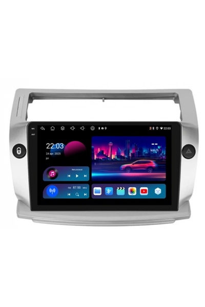 Piloton Navigație pentru Citroen C4 (2004-2011) 9 inch, 4GB RAM, 64GB, Octa-Core