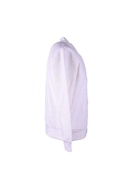 trender Double Face Collared Ecru Men's Sweatshirt 1117