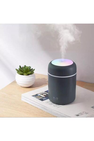 Mi7a Led Işıklı 3'ü 1 Arada Ultrasonik Hava Nemlendirici ve Aroma Difüzörü (300ml kapasiteli)