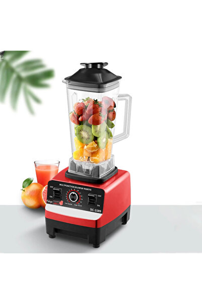 Blender Bottle Professional 2L Blender with 15 Speeds – 4 Stainless Steel Blades, High Power