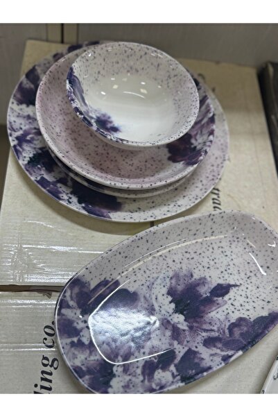 SILA 26 parça porselen yemek takımı sudak avm