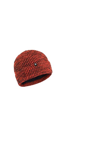 Beretta Marten Black & Orange beanie