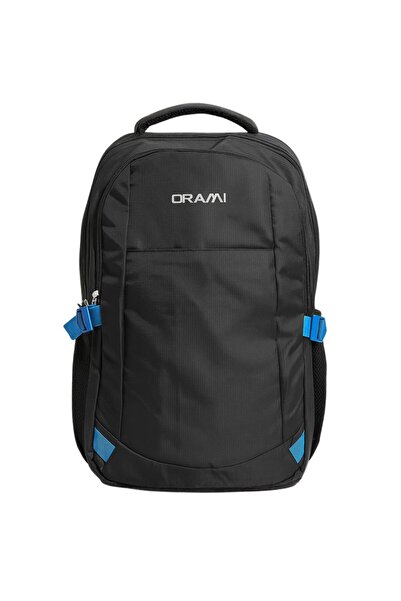 ORAMI Durable Black Travel Laptop Backpack- Water-Resistant School & Work Bag for Men & Women