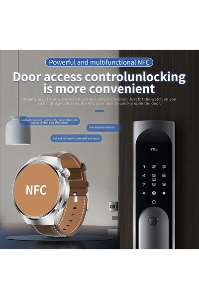 NALACAL Smart Watch - Bluetooth Calls, Heart Rate & Sleep Monitor, IP68 Waterproof (Metallic Silver)