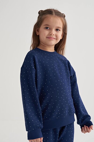 Cigit Complete Stone Modal Set 3-8 Years Old Navy Blue