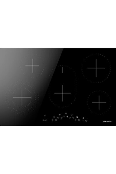 Master Gas 90cm Ceramic 5-Burner Electric Hob – Touch Control, Dual Induction...