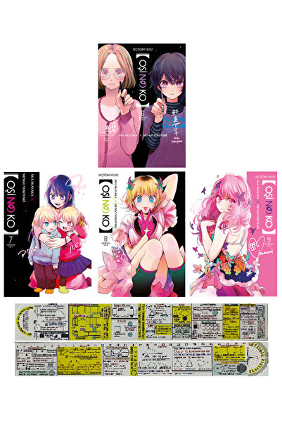 Gerekli Şeyler Yayıncılık Oşi no Ko 6-7-8-9. Ciltler Manga Seti + Özel Cetvel