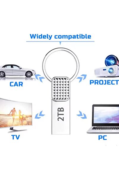 Generic 2TB Original Flash Drive USB 3.2 High-Speed Pen Drive Metal Waterproof