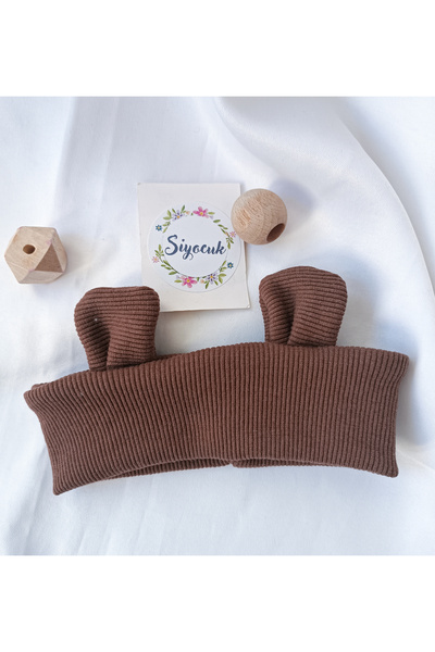 SİYO Bear Bandana Clip, Baby Bandana, Children's Bandana, Hair Accessory