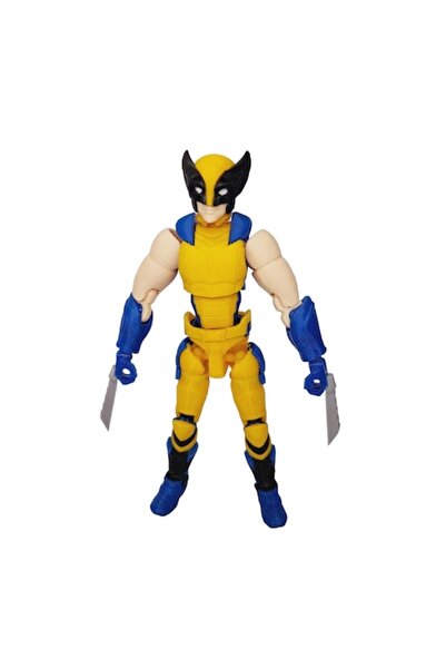 IMALDI PRO Articulated Interactive Wolverine Robot Figure with Accessories, 140x60x32 mm, 3D-printed, IMALDI PR