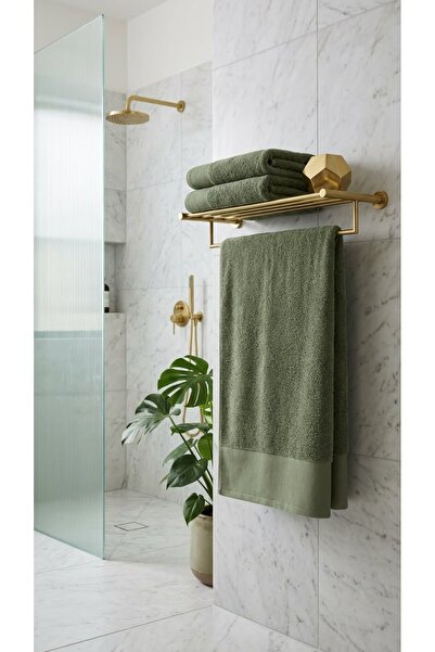 Minteks М'яка бавовняна рушник для ванної кімнати розміром 70x140 см, 100% бавовна