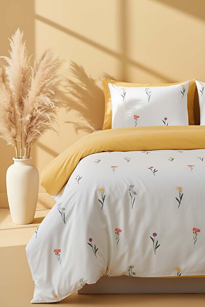 Rivaİstanbul Bella Single Duvet Cover Set Cotton