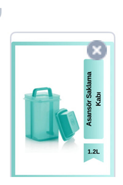 Tupperware Ideal for Elevator Pickled Olives 1.2 Lt