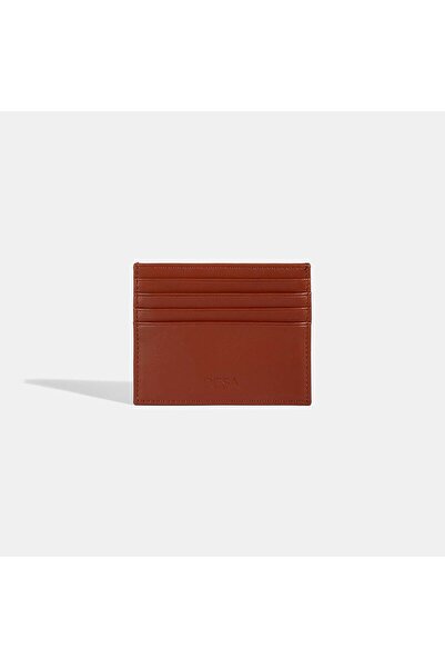 Desa Women's Tan Leather Card Holder