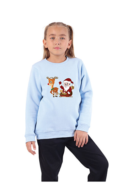Rekormoda Crăciun cu imprimeu Swea tricou Fată-Băiat Copii Tematică de Crăciu...