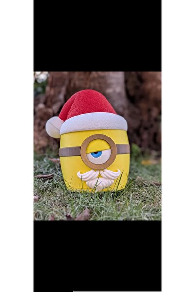 3DLİ Minions Set of 3 Kevin Bob Stuart Figured Storage Bowl Pla Plastic Gift Candy Bowl