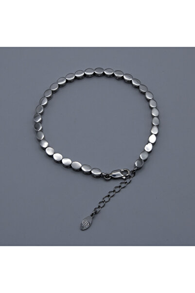 Velvet 925 Silver Bracelet with Minimalist Design – Pure Elegance