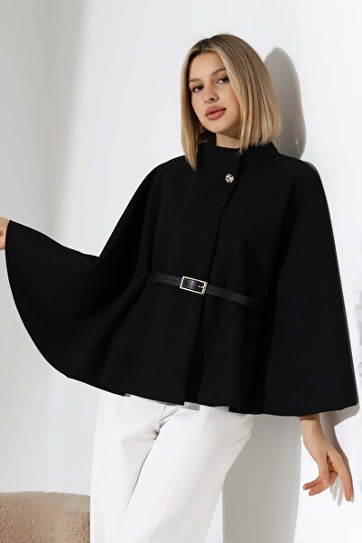 Pulli Collection Παντζόνι με λεπτομέρεια από χρυσό κουμπί και ζώνη