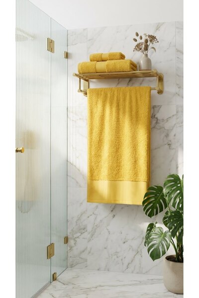 Minteks М'яка бавовняна рушник для ванної кімнати розміром 70x140 см, 100% бавовна