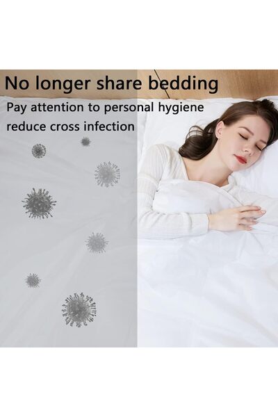 Goodern Travel Disposable Bedding Set (Quilt Cover, Sheet & 2 Pillowcases)