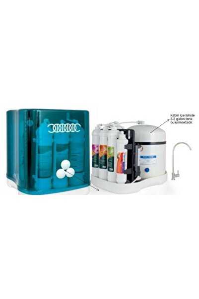 Express Water CLASS 5A POMPALI SU ARITMA CİHAZI ŞEFFAF TURKUAZ