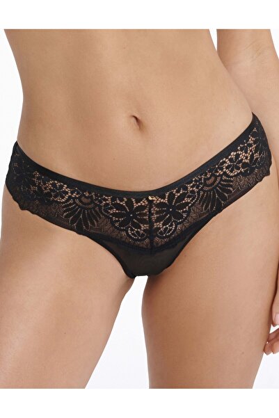 ESOTIQ Women's Elegant Briefs Panties Floral Openwork Lace & Mesh Sensual Lingerie | Ilusion