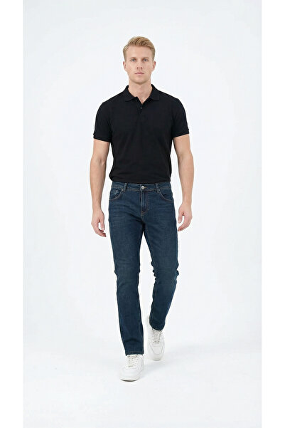 Regular Fit Rahat Kesim Likralı Jean Kot Pantolon