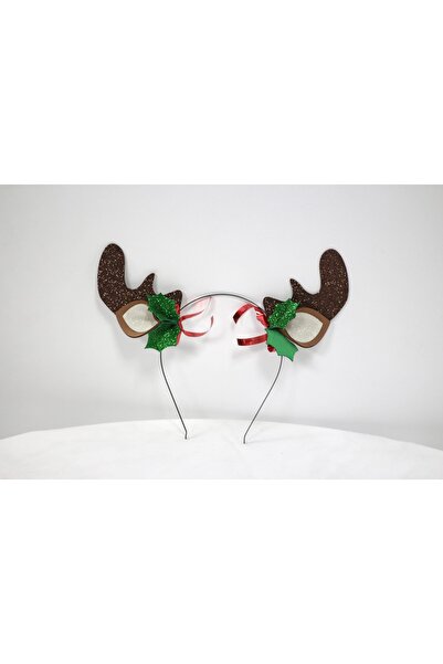 OGELAPARTY ⭐ Geyik Figürlü Parti Tacı – Yılbaşı & Noel Aksesuarı 🦌