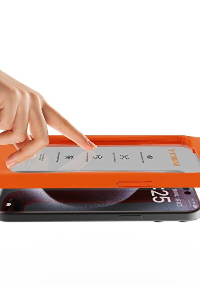 TORRAS واقي شاشة iPhone 17 Pro Max Install Master HD Cam - شفاف مضاد للخدش