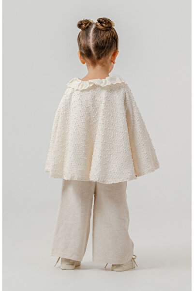 BEBEZADE BABY Girl's Pearl Three-Piece Cape Set