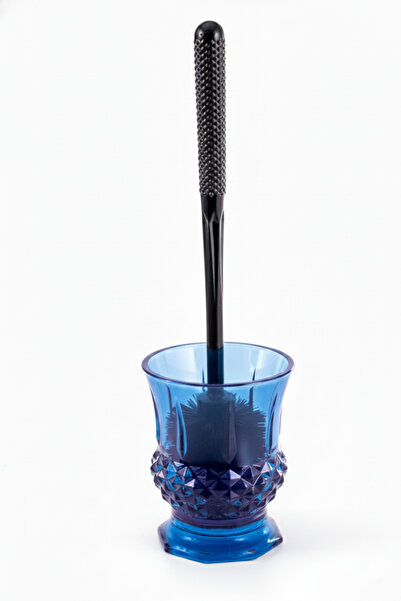 LUCES DESİGN Βούρτσα WC Prizma με ακρυλικό διαφανές σχέδιο