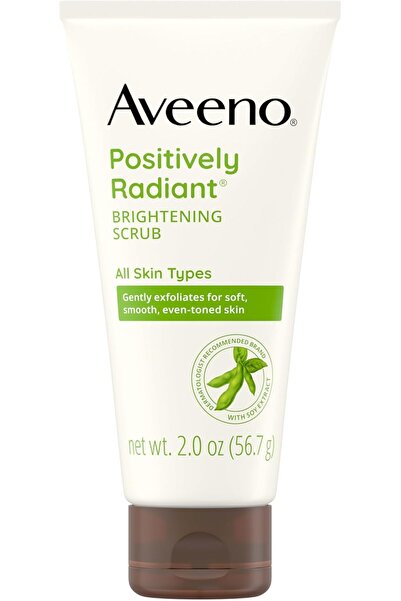 AVEENO مقشر الوجه اليومي لتفتيح البشرة بشكل إيجابي 56.7 جم
