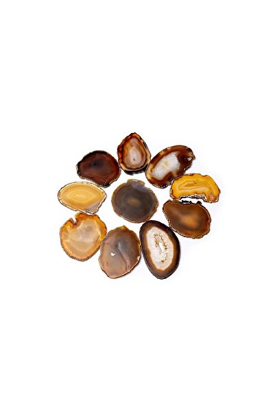 DECOR Φέτα αχάτη -- 6-10 εκ.