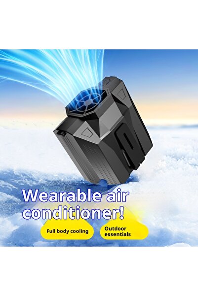 STLA FSZ03 Outdoor Waist Fan 5 Speeds Wearable Tank Design 12000 RPM Turbo