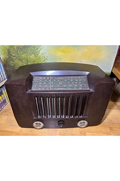 tayfuntufan antika koleksiyon Amerikan RCA lambalı radyo 41 cm 18 cm 26,5 cm ...