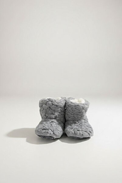 pufien Children's Slippers, Baby Home Boots, Soft Lamb Fabric Baby Slippers Wellsoft Botkuzu